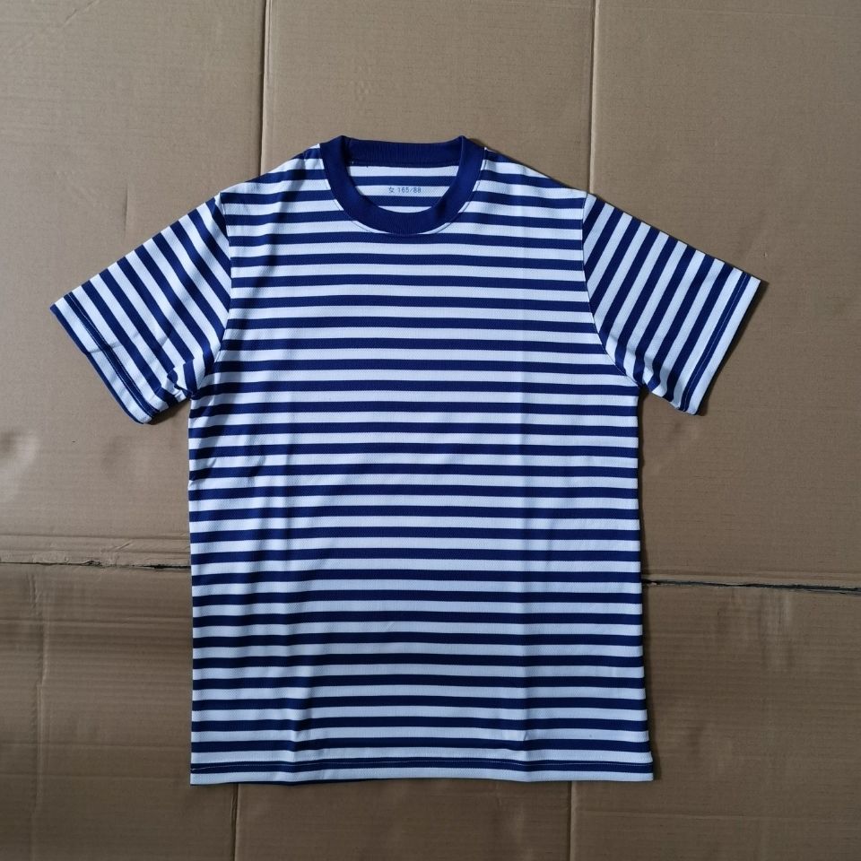 海军t恤保真男女海魂衫体能服 不起球 套装上衣 导汗速干 凉爽透气