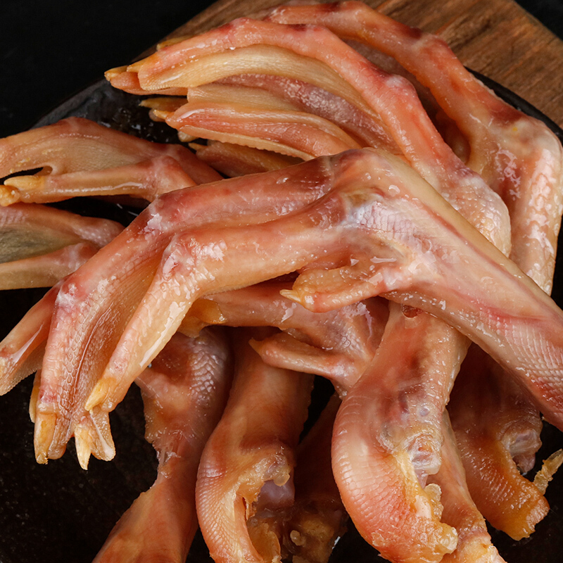 咸鸭爪风干腊鸭脚鸭掌10只安徽六安土特产咸货腊味【图片 价格 品牌