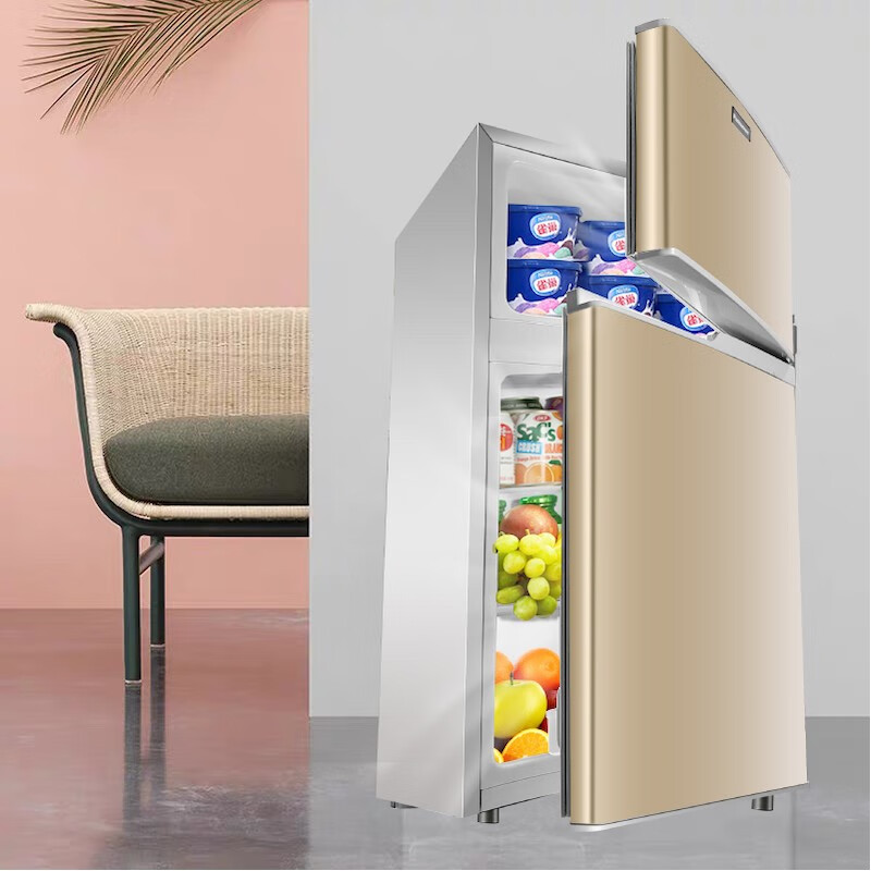 康佳(konka)冰箱小型家用租房宿舍双开门大容量一级省电冷藏冷冻小