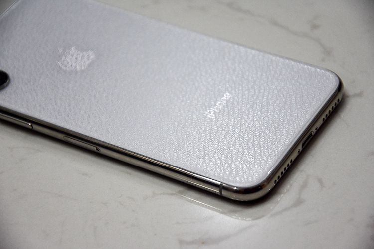 iphone xs全透明隐形膜 苹果xs max全包后膜磨砂皮纹透明背贴xr膜 xs