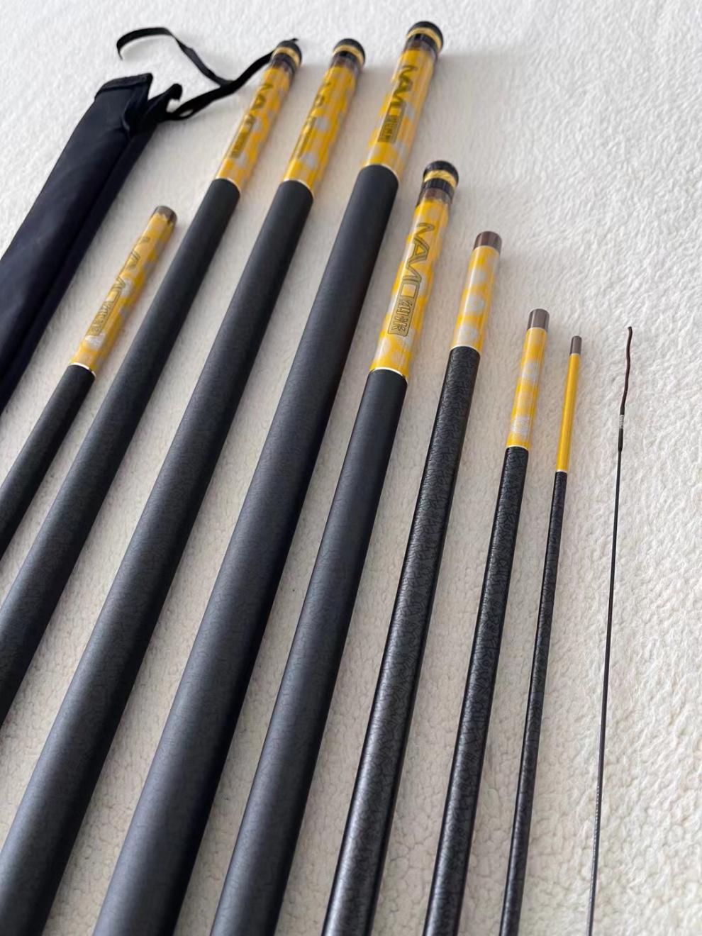 【京品优选】名·伦金麒麟高碳鱼竿碳素28调轻超硬1h竿超综合竿钓鱼