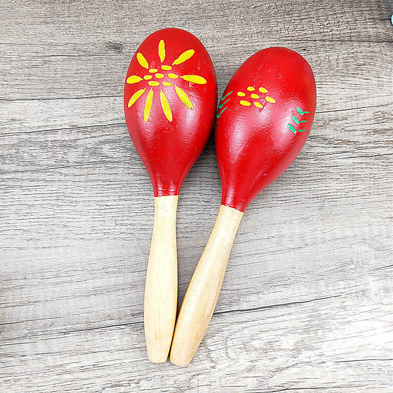 60【捡漏价】大号木质沙锤奥尔夫乐器儿童打击乐器幼儿园早教教具