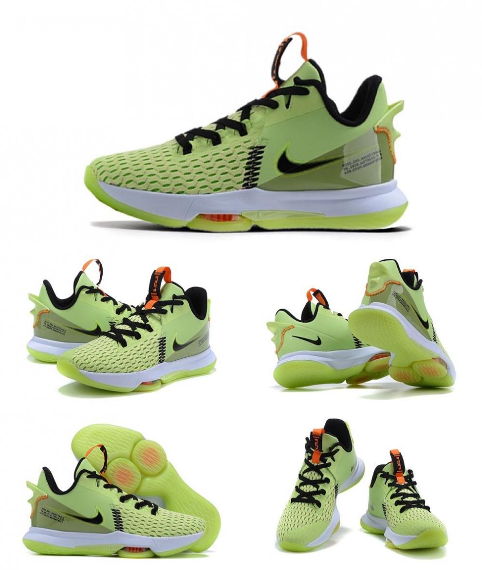 nike耐克飞马lebron witness 5 詹姆斯见证5代篮球鞋 透气男子实战