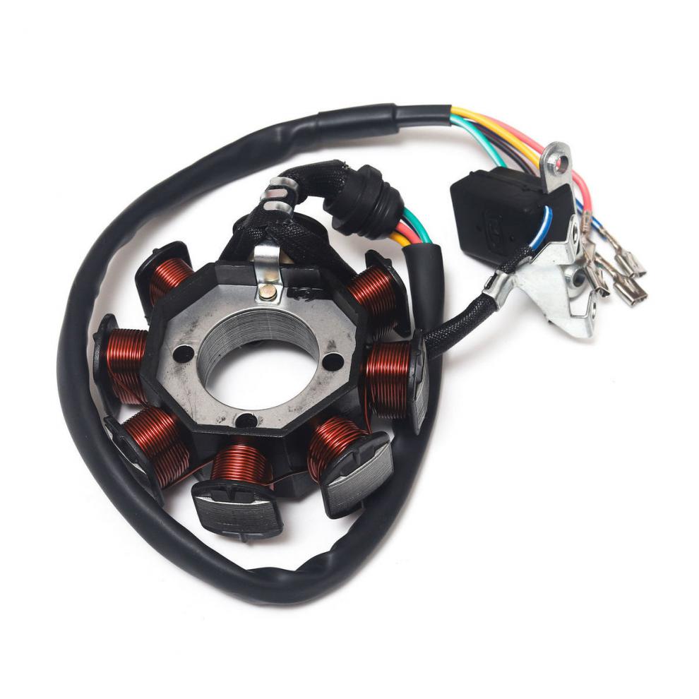 适用于摩托车线圈珠江125150200八级cg1258钱江本田配套点火线圈12极