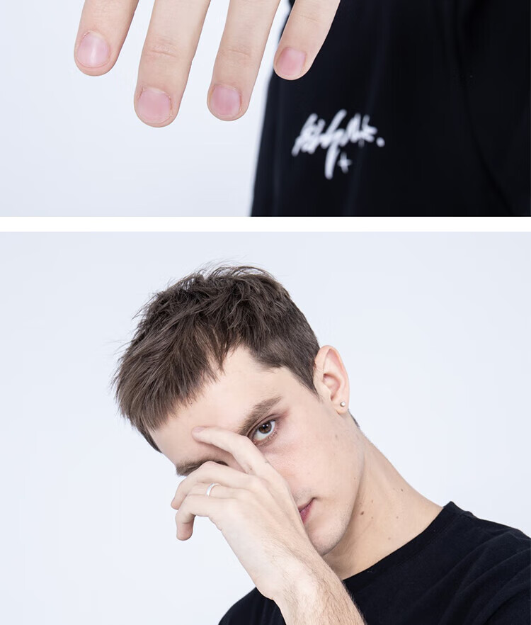 killwinner"环" s925银 莫比乌斯环 衔尾蛇素圈开口可调戒指 情侣款