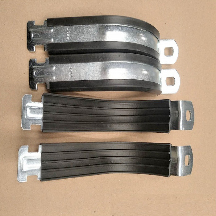 胶条p型卡镀锌p型卡抗震p型管卡c型钢管卡镀锌p型管卡橡胶垫p型卡