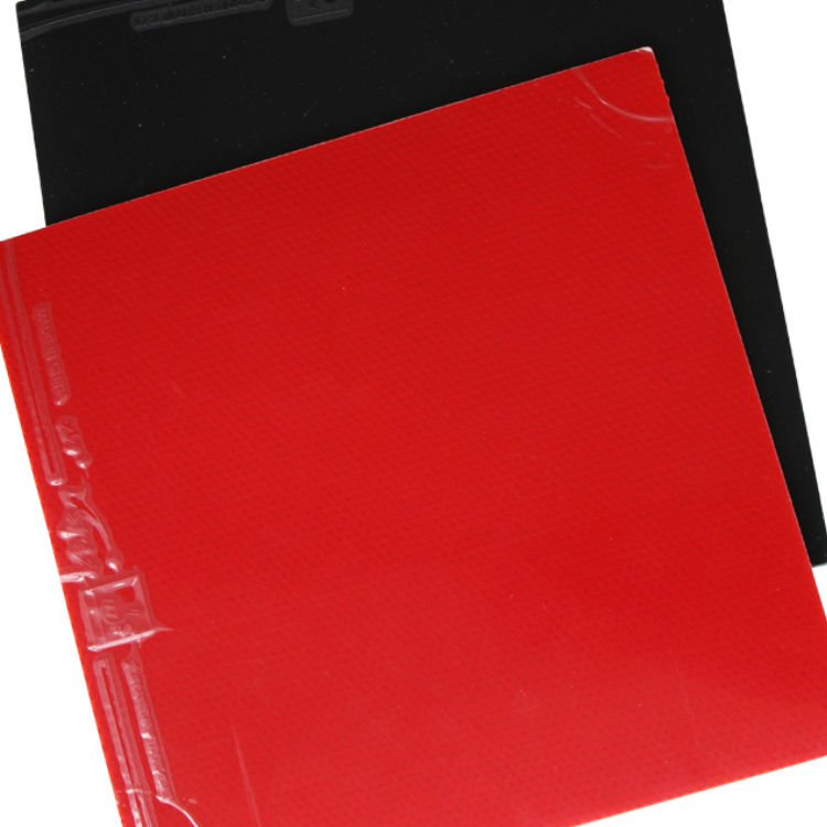 套胶乒乓球胶皮反胶蓝海绵高弹海绵快攻弧圈训练初学者 红色2个 60