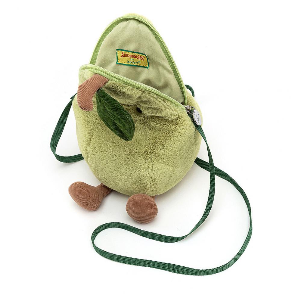 jellycat吐司包英国jellycat水果斜挎单肩包柠檬牛油果西瓜吐司菠萝蛋