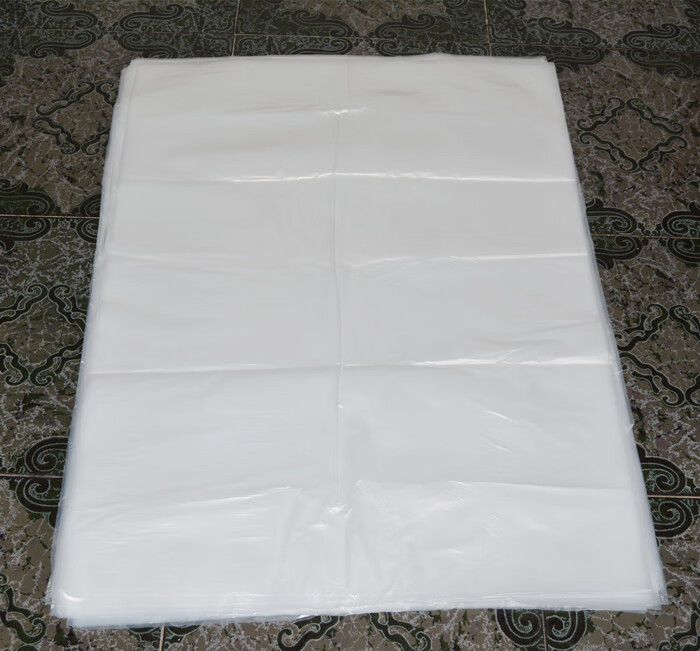 超大纸箱内包装袋透明平口塑料袋被子收纳防潮袋子大号薄膜低压袋 70*