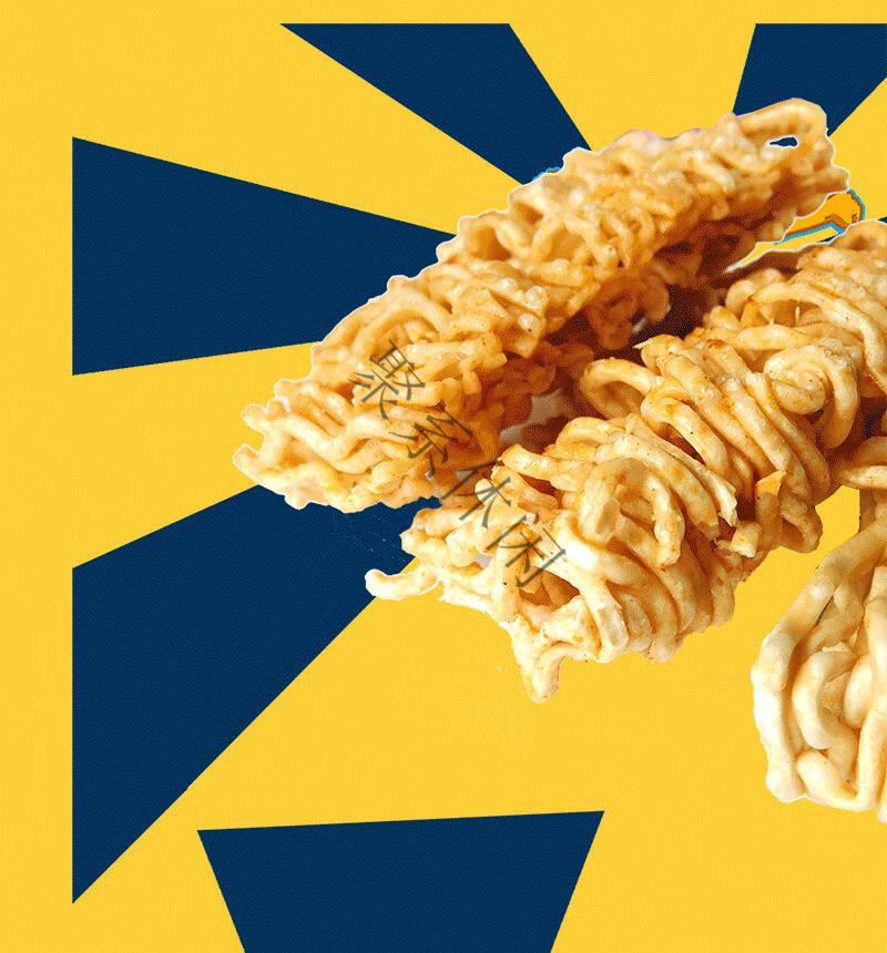 干吃整箱点心面休闲膨化零食品魔法师即食方便面 48章鱼保罗味 【图片