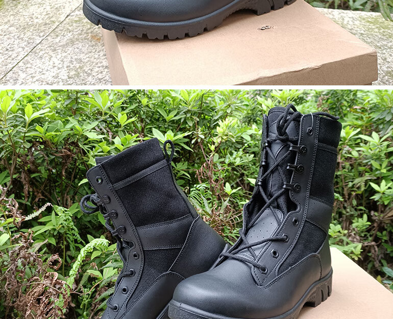 3514新式正版作战训靴陆战靴男女真皮作战训靴军勾l19u17bd品质定制款