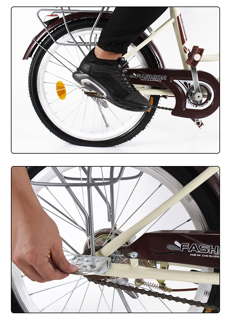 普通自行车后轮安装图图片