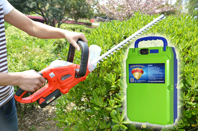 电动割草机锂电池24v绿篱机园林工具配件电瓶采茶机草坪除草机48v