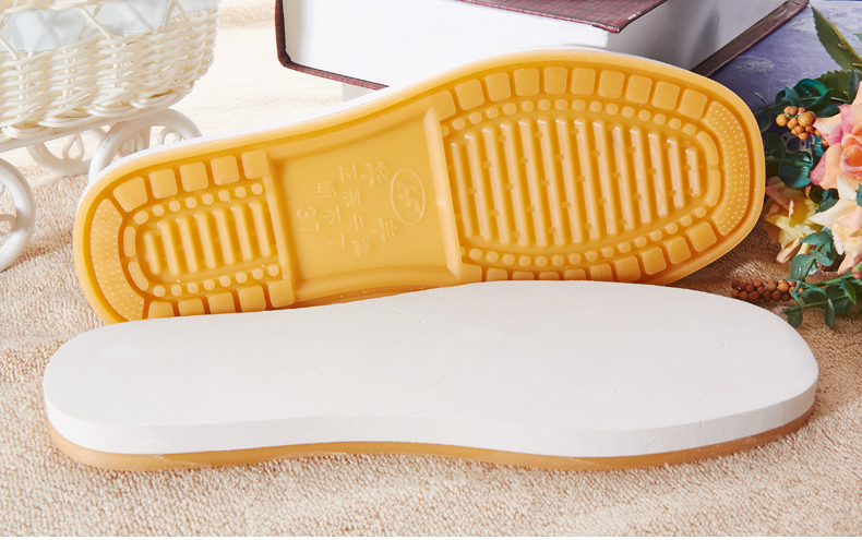 毛线棉鞋钩拖鞋鞋底华丰牛筋鞋底手工耐滑耐磨鞋底钩拖鞋的实心鞋底子