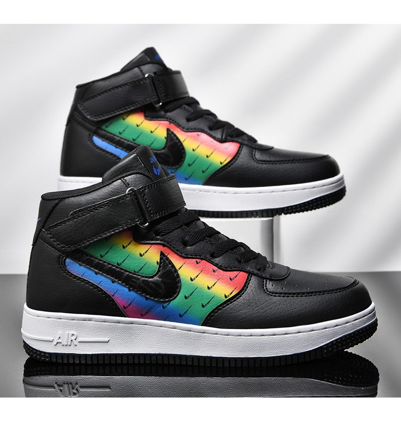 aj女鞋电玩联名高帮小白鞋莆田正版官网旗舰店男鞋春季镭射板鞋空军