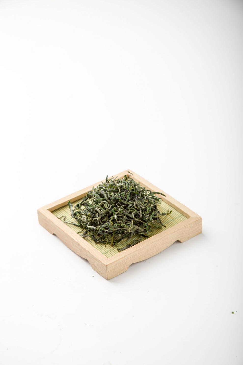 2022年野生绿茶原生态炒青纯手工揉捏成型天荒坪产区绿茶香味浓郁250g