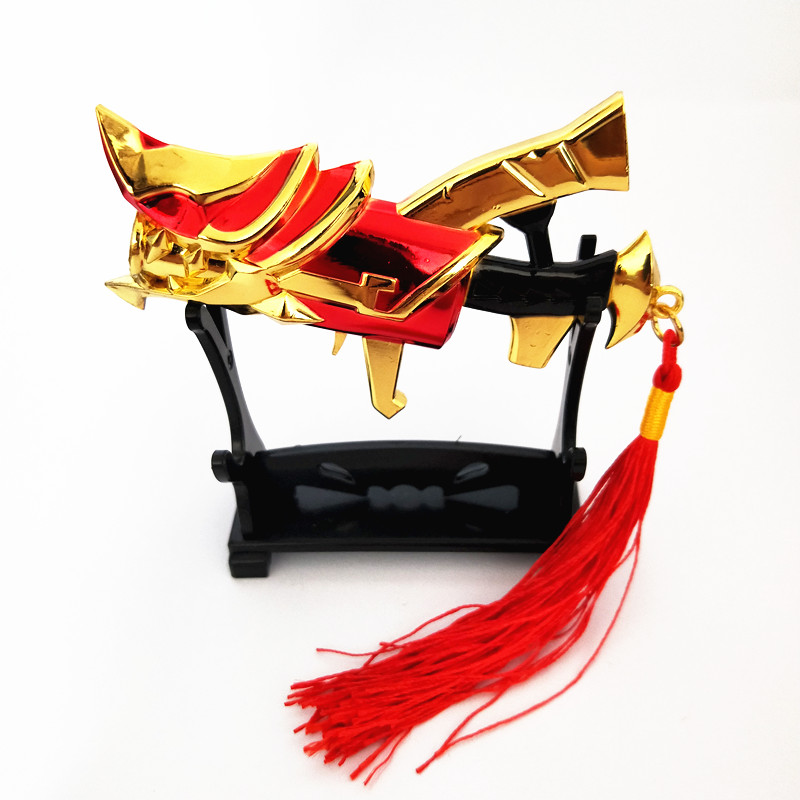 电玩小子星空梦想皮肤模型金属荣耀玩具10cm 鲁班七号-机关造物10厘米