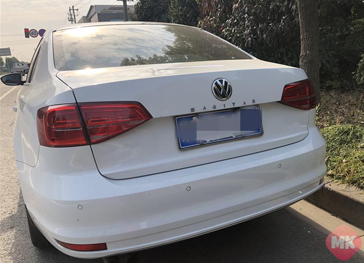 【车尾标】大众原装后车标适用于专用速腾车标贴后备箱改装贴带英文