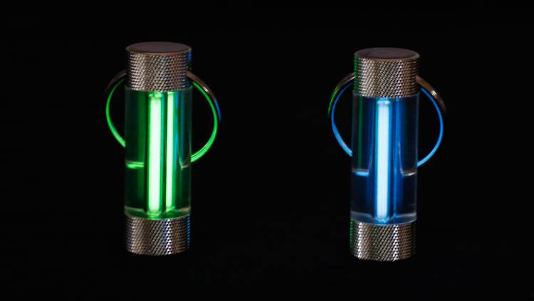 氚棒 氚气管钥匙扣 双氚管钥匙圈 自发光萤光棒夜光发光棒 tritium 光