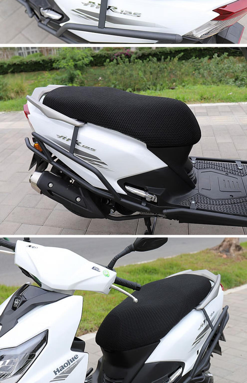 适用于豪爵afr125铃木uy125ue摩托车坐垫网套ucr防晒烫透气裂行nx