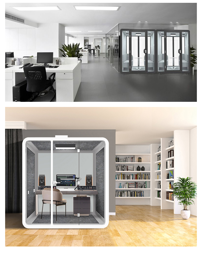 【甄选】隔音房静音仓家用录音舱移动型家用睡眠舱隔音房网红电话亭