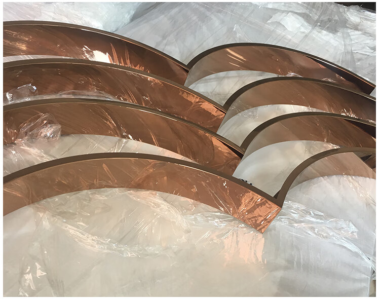 弧形不锈钢收边天花吊顶收口包边线条圆弧u型槽l型异型金属装饰条