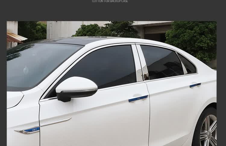 1521款大众凌渡专用车窗饰条不锈钢车身装饰车门框亮条改装用品1521款