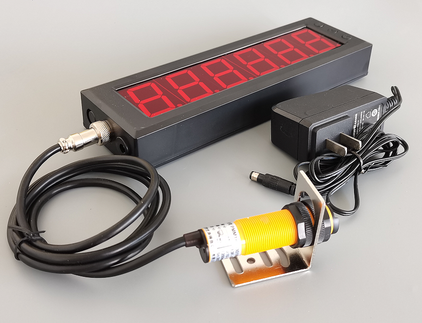 工业电子数显计数器自动感应记数器传送带大屏输送机点包器单个计数器