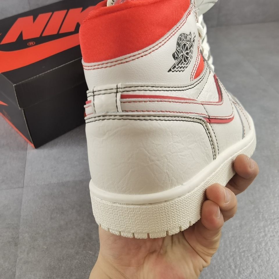 乔1兔八哥全硬头层皮橡胶大底珍气垫篮球鞋文化鞋运动鞋445