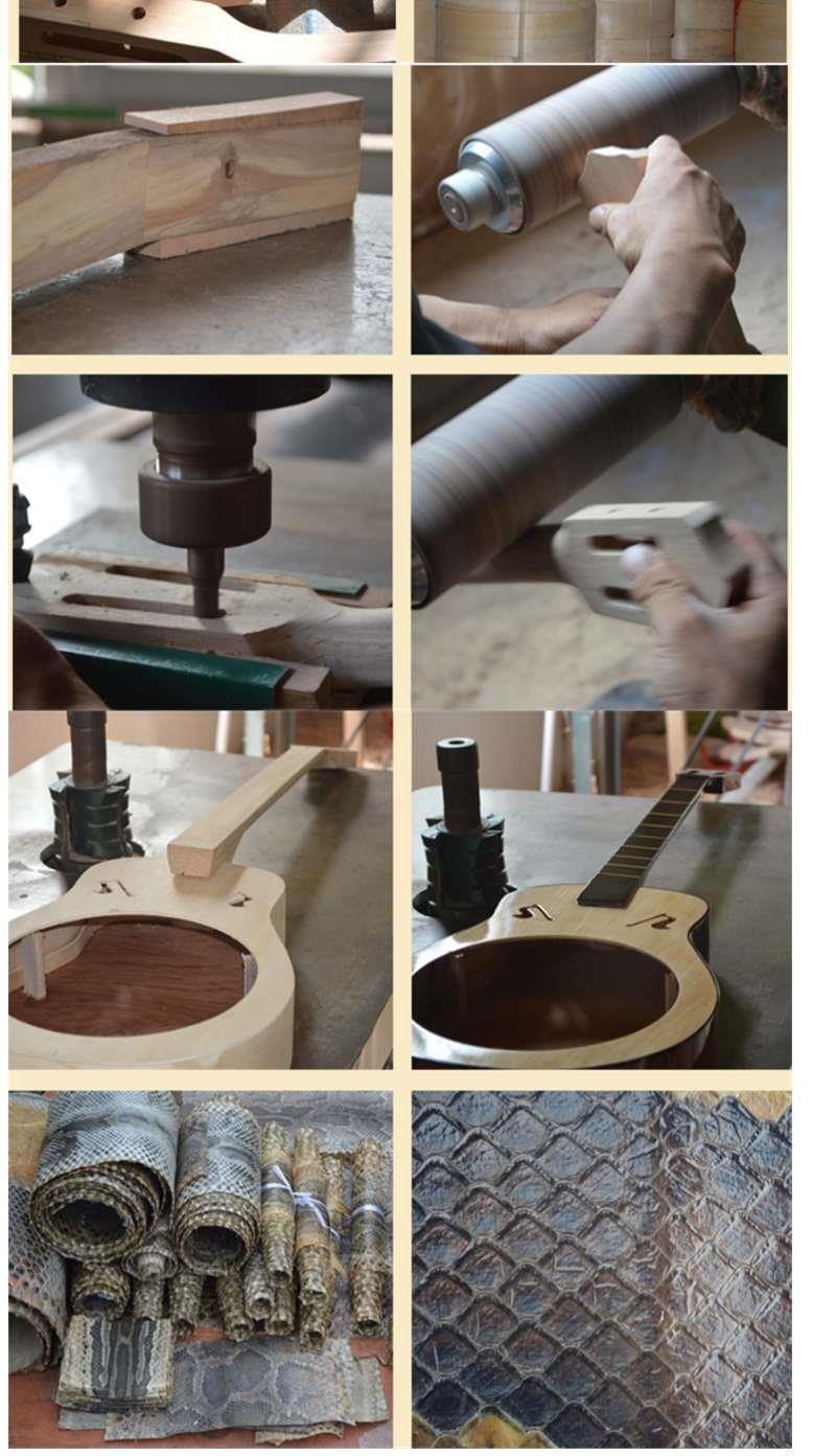 秦琴乐器 圆琴三弦莽蛇皮民间弹拨乐器 伴奏民族乐器配件琴包三玄 海