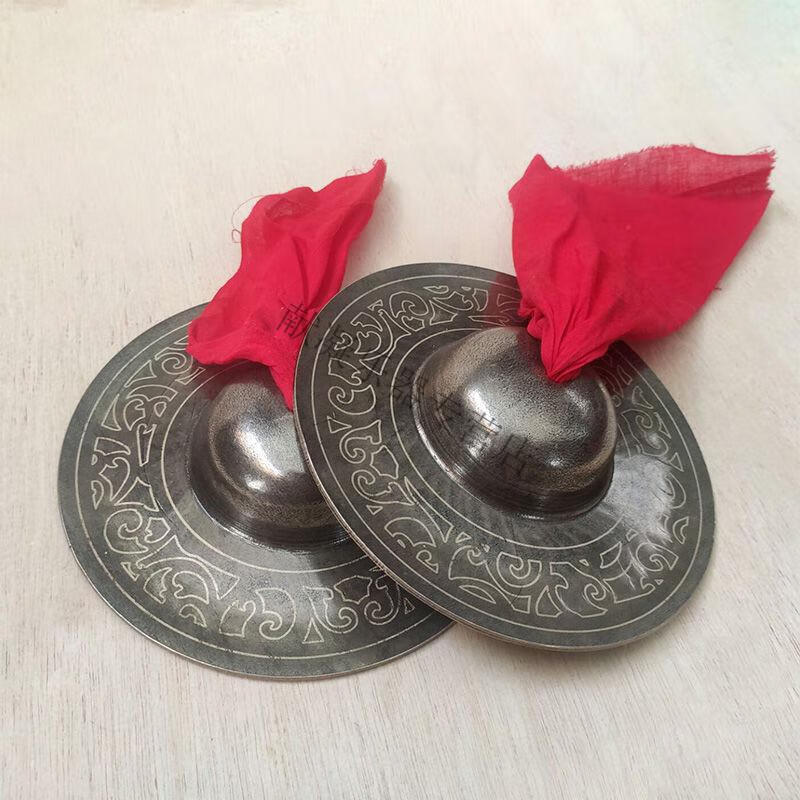 青铜京镲 手工雕刻印花 精工京镲 青铜镲 小镲 小钹水镲 戏曲专用 19