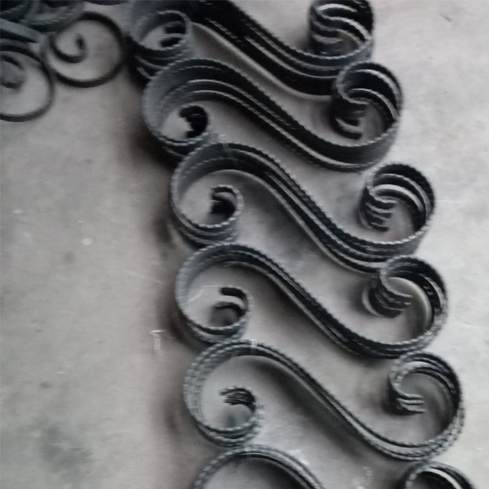 铁艺花型铁艺配件花铁艺围栏配件铁艺大门配件定制大小弯花c型s型 30