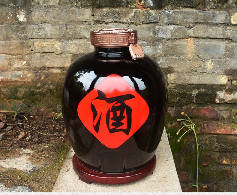 景德镇陶瓷酒坛陶瓷酒坛子10斤20斤50斤白酒酒缸泡酒瓶仿古密封酿酒酒