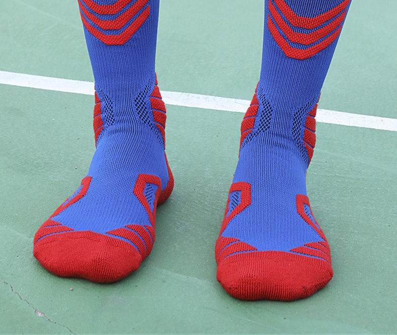 腾讯体育nba旗舰篮球袜长筒球袜运动毛巾底加厚高帮长袜精英袜球星