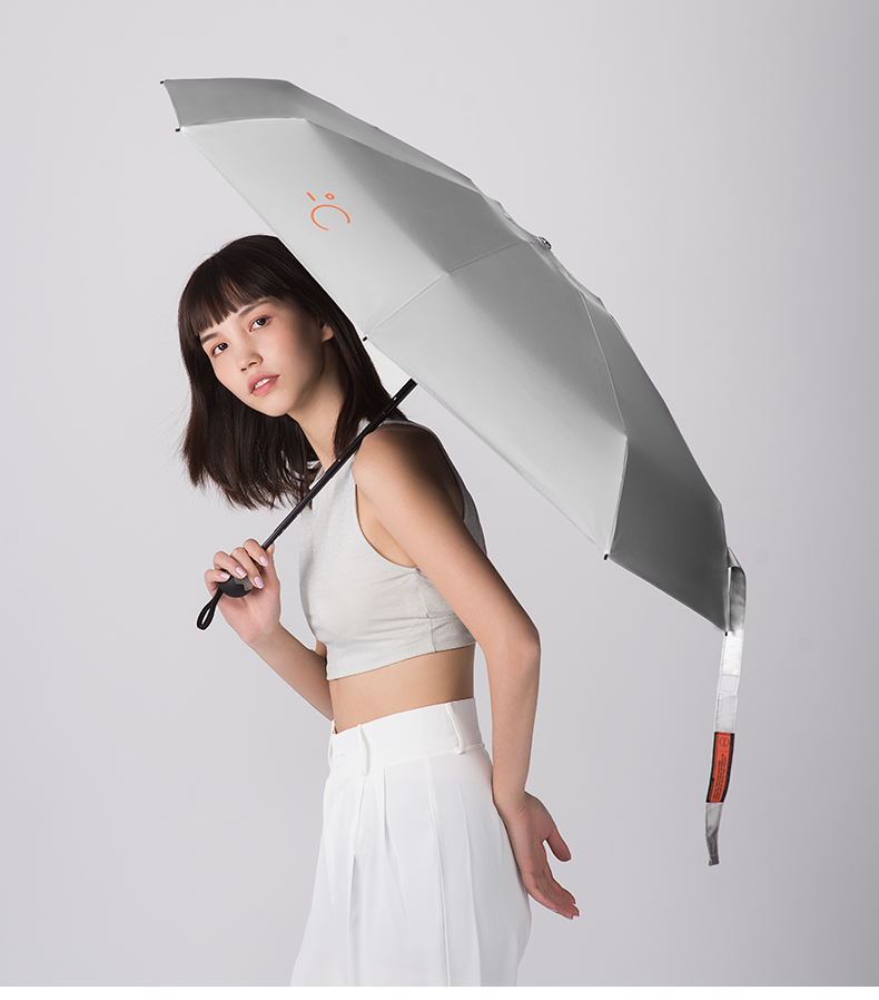 安晴迷你太阳伞安晴anshine钛银双层太阳伞防晒遮阳伞便携小巧晴雨