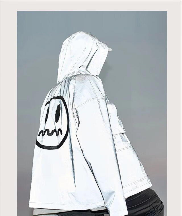 【京选品质】beaster反光衣beaster小恶魔鬼脸3m反光