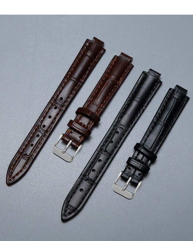 适用浪琴心月系列表带女士l8.