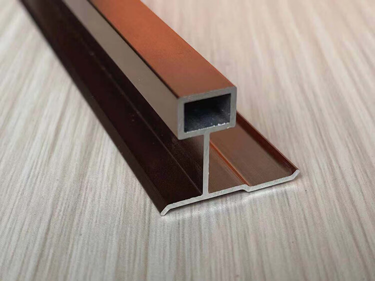 9厘木饰面金属装饰造型线条护墙板铝合金阴角阳角工字u型收边压条(有