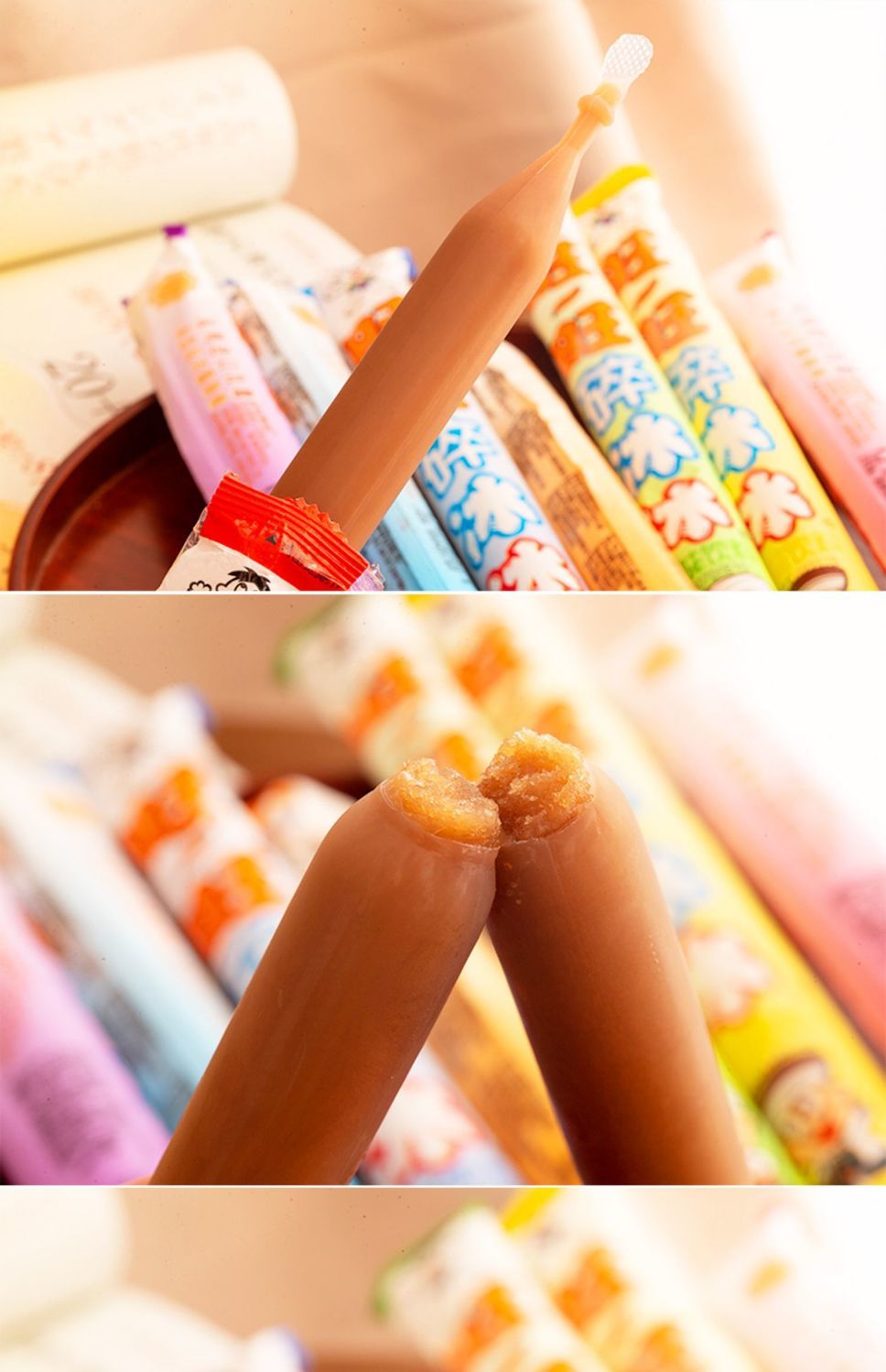 旺旺碎冰冰果味饮料78ml*10/30支碎碎冰吸吸冰棒棒冰批发夏日零食华海