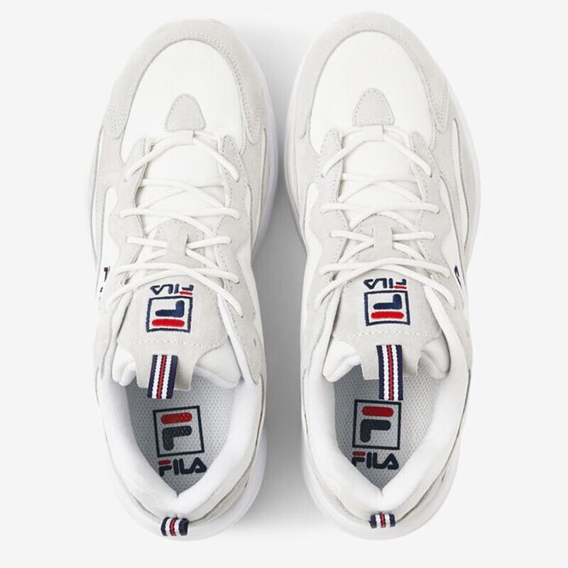 fila 斐乐 ray tracer 复古运动老爹鞋 舒适透气男士休闲鞋 灰蓝/1rm