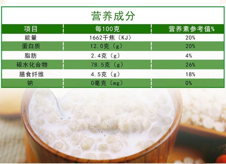 00g店铺:居棠生活服务专营店商品编号:10054481986449商品名称:荞麦片