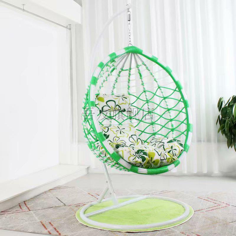 网红旋转秋千吊篮藤椅鸟巢吊椅室内吊床家用阳台摇椅秋千摇篮网红懒人