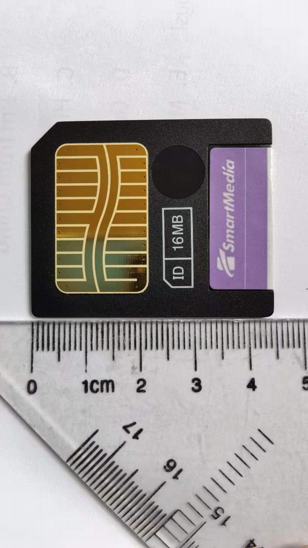 全新奥林巴斯sm卡16mbccd老相机存储卡id卡smartmedia16m