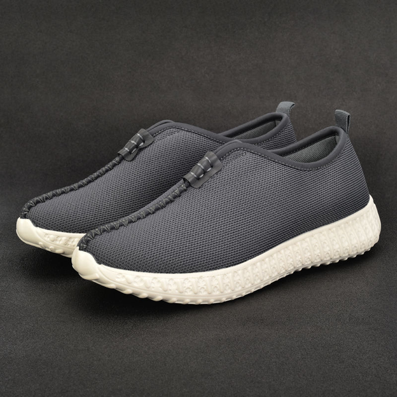 僧鞋春秋款软底透气和尚鞋男女僧人新款鞋子出家师父的飞织运动鞋 白