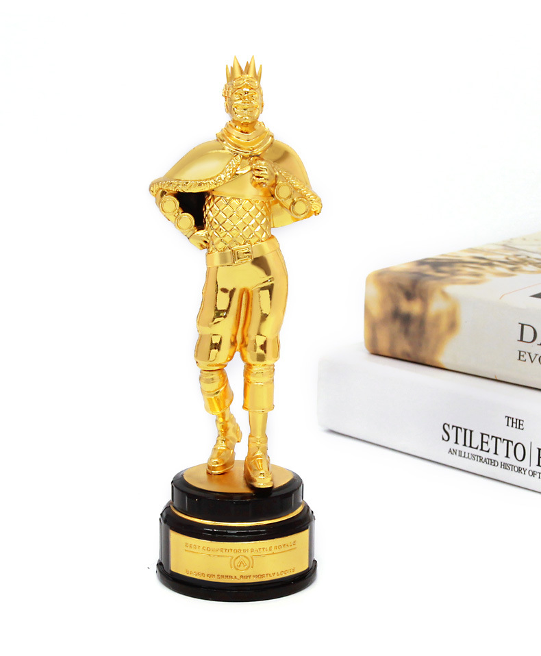 apex英雄游戏周边幻象威特小金人传家宝全金属工艺品摆件模型 幻象