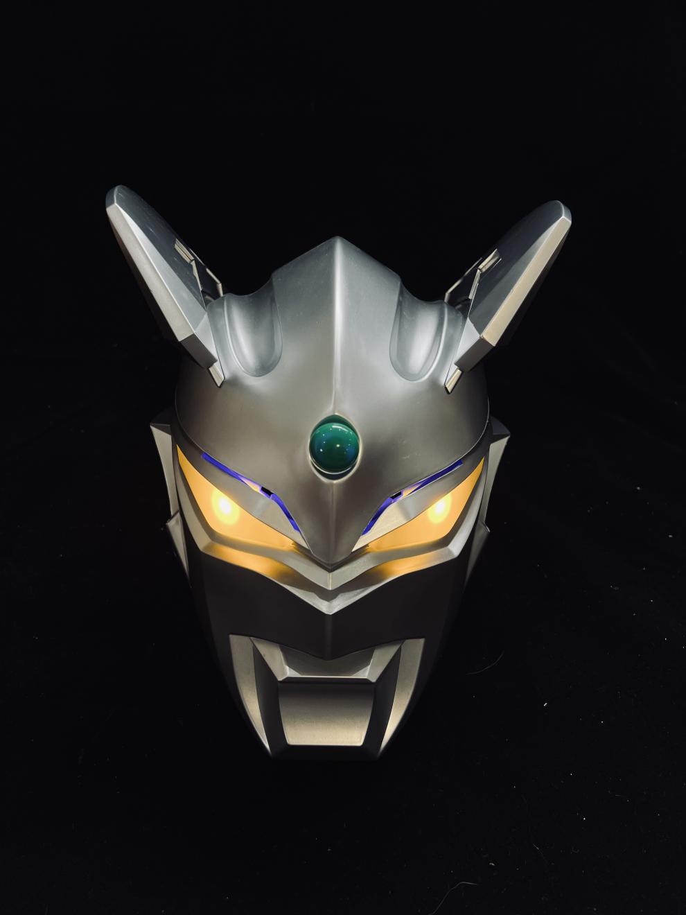 赛罗奥特曼头套头盔可穿戴cos发光面具真人大人儿童衣服打印定制姬幻
