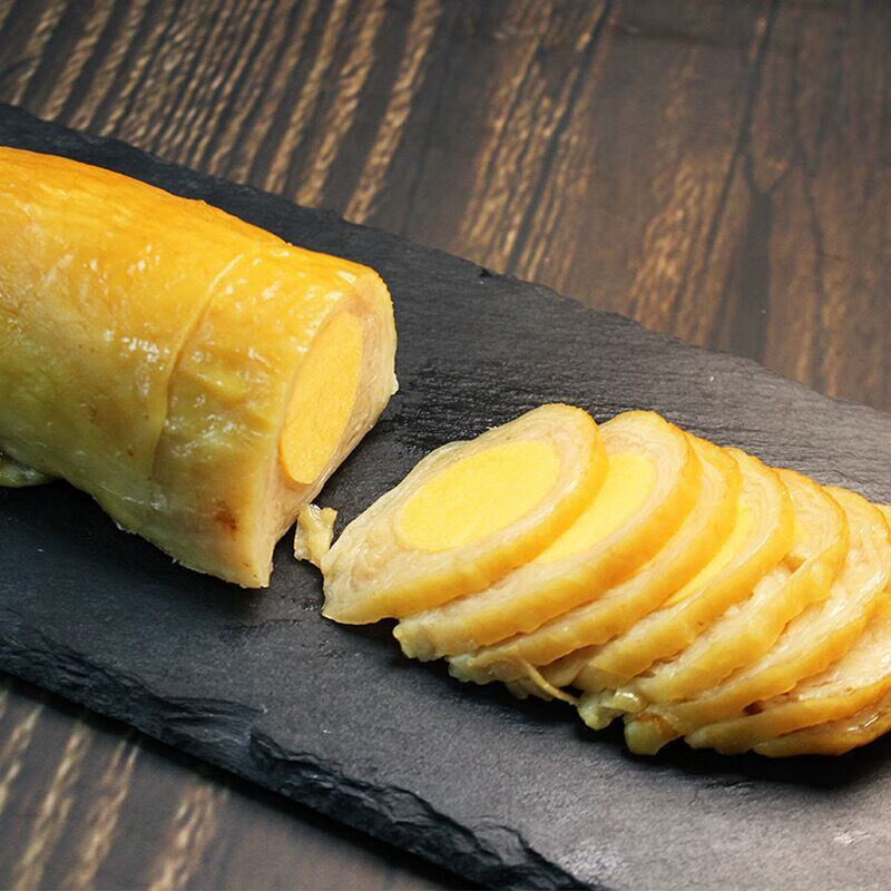 闽南鸭皮卷 特产皮蛋卷酒店特色冷盘私房菜凉菜鲍鱼海鲜卷小吃 鸭皮卷