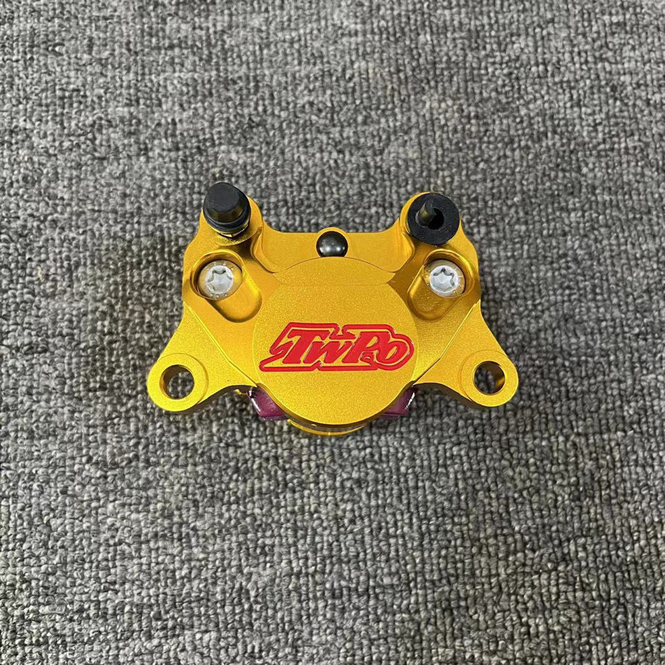 布雷博twpo婆小螃蟹卡钳电动车鼓后刹改碟刹一套鼓改碟小龟王紫色卡钳