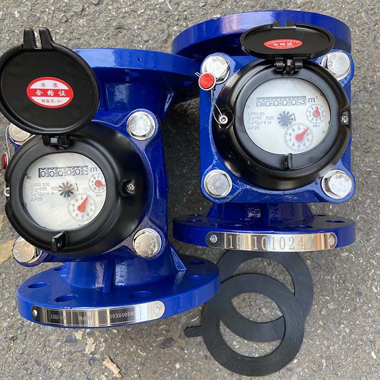 干式可拆污水表水车农用灌溉屠宰厂排污专用大颗粒物高通过磁传表污水