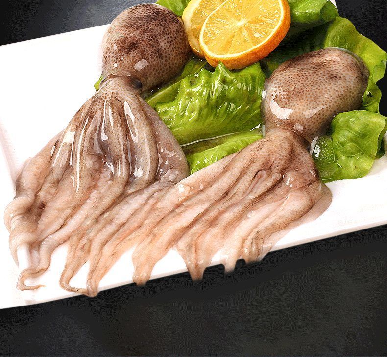 冰鲜迷你八爪鱼4斤海鲜水产深海捕捞火锅食材爆头短腿海捕大章鱼足4斤